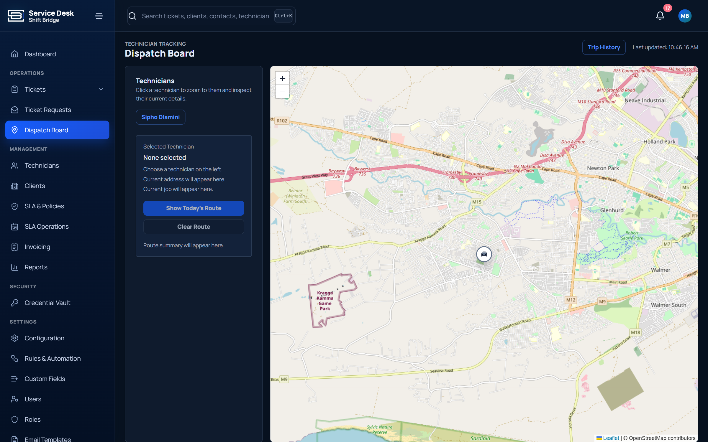 Live Tracker